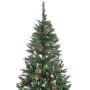 Artificial Christmas tree illuminated with lights and pine cones 210 cm by , Christmas trees - Ref: Foro24-3077748, Price: 14...