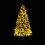 Árbol de Navidad con luces y piñas PVC PE verde 225 cm de , Arboles de navidad - Ref: Foro24-3094558, Precio: 182,14 €, Descu...