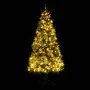 Christmas tree with lights and PVC PE green pine cones 225 cm by , Christmas trees - Ref: Foro24-3094558, Price: 182,15 €, Di...