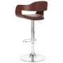 Taburete de cocina cuero sintético marrón de , Taburetes de cocina - Ref: Foro24-287405, Precio: 152,92 €, Descuento: %