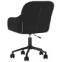 Schwarzer Samtbürostuhl mit Drehfunktion von , Bürostühle - Ref: Foro24-344873, Preis: 111,20 €, Rabatt: %
