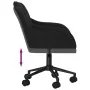 Schwarzer Samtbürostuhl mit Drehfunktion von , Bürostühle - Ref: Foro24-344873, Preis: 111,20 €, Rabatt: %