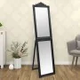 Black standing mirror 40x160 cm by , Mirrors - Ref: Foro24-351523, Price: 74,19 €, Discount: %