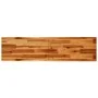 Solid acacia wood live edge console table 140x40x80 cm by , Side tables - Ref: Foro24-353297, Price: 167,85 €, Discount: %