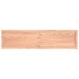 Wall shelf made of light brown treated oak wood 160x40x(2-4) cm by , Shelves and shelves - Ref: Foro24-363710, Price: 64,25 €...