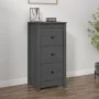 Massiver Kiefernholz-Sideboard in Grau 40x35x80 cm von , Sideboards - Ref: Foro24-813743, Preis: 76,92 €, Rabatt: %