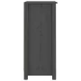 Solid gray pine wood sideboard 40x35x80 cm by , Sideboards - Ref: Foro24-813743, Price: 76,92 €, Discount: %
