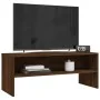 Mueble de TV madera contrachapada roble marrón 100x40x40 cm de , Muebles TV - Ref: Foro24-815233, Precio: 53,42 €, Descuento: %