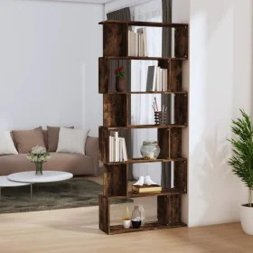 Regal/Bildschirm aus Spanplatten-Eichenholz 80x24x192 cm. von , Bücherregale und Regale - Ref: Foro24-816059, Preis: 83,44 €,...