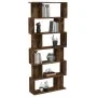 Shelving/Room divider made of smoked oak veneer particleboard, 80x24x192 cm by , Bookcases and shelves - Ref: Foro24-816059, ...