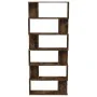 Shelving/Room divider made of smoked oak veneer particleboard, 80x24x192 cm by , Bookcases and shelves - Ref: Foro24-816059, ...