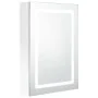 Badezimmerschrank mit hellem weißen LED-Spiegel 50x13x70 cm. von vidaXL, Badezimmerwaschtische - Ref: Foro24-326494, Preis: 1...