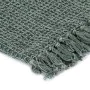 Dark green cotton blanket 220x250 cm by , Blankets - Ref: Foro24-133760, Price: 64,96 €, Discount: %