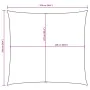 Toldo de vela cuadrado tela Oxford rojo 2,5x2,5 m de , Sombrillas - Ref: Foro24-135631, Precio: 27,84 €, Descuento: %