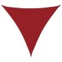 Triangular red Oxford fabric sun shade sail 4x4x4 m by , Umbrellas - Ref: Foro24-135671, Price: 32,68 €, Discount: %
