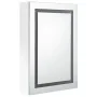Badezimmerschrank mit hellem weißen LED-Spiegel 50x13x70 cm. von vidaXL, Badezimmerwaschtische - Ref: Foro24-326494, Preis: 1...