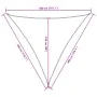 Dreieckiges Sonnensegel aus orangefarbenem Oxford-Gewebe, 3x3x3 m. von , Sonnenschirme - Ref: Foro24-135720, Preis: 24,96 €, ...
