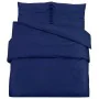 Blue cotton duvet cover set 260x220 cm by , Duvet covers - Ref: Foro24-136157, Price: 38,57 €, Discount: %