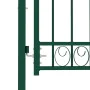 Gartentor mit grünem Stahlbogen oben 100x100 cm. von , Gartentore - Ref: Foro24-146363, Preis: 151,52 €, Rabatt: %