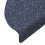 Self-adhesive stair treads 5 units blue 56x17x3 cm by , Stair mats - Ref: Foro24-149684, Price: 16,69 €, Discount: %
