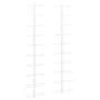 Wandflaschenhalter für 10 Flaschen, 2 Stück, Metall, weiß. von , Weinregale - Ref: Foro24-340906, Preis: 79,84 €, Rabatt: %