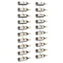 Wall-mounted wine rack for 10 bottles, 2 units, white metal. by , Wine racks - Ref: Foro24-340906, Price: 79,84 €, Discount: %
