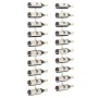 Wandflaschenhalter für 10 Flaschen, 2 Stück, Metall, weiß. von , Weinregale - Ref: Foro24-340906, Preis: 79,84 €, Rabatt: %