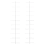 Wall-mounted wine rack for 10 bottles, 2 units, white metal. by , Wine racks - Ref: Foro24-340906, Price: 79,84 €, Discount: %