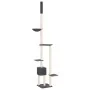 Floor-to-ceiling dark gray cat scratching tree 258.5-284.5 cm by , Cat furniture - Ref: Foro24-171719, Price: 60,08 €, Discou...