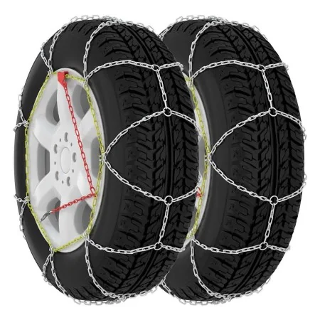 Snow chains for car wheels 2 units 9 mm KN110 by , Motor Vehicle Tire Accessories - Ref: Foro24-210604, Price: 30,32 €, Disco...
