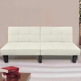 Adjustable beige sofa bed by , Sofas - Ref: Foro24-240783, Price: 197,86 €, Discount: %