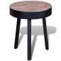 Round side table made of recycled teak wood by , Side tables - Ref: Foro24-241713, Price: 89,65 €, Discount: %