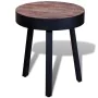 Round side table made of recycled teak wood by , Side tables - Ref: Foro24-241713, Price: 89,65 €, Discount: %