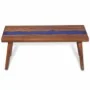 Harztisch aus Teakholz 100x50x40 cm von , Couchtisch - Ref: Foro24-245067, Preis: 279,66 €, Rabatt: %