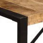 Solid mango wood dining table 220x100x75 cm by , Kitchen and dining tables - Ref: Foro24-247408, Price: 357,03 €, Discount: %