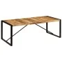 Solid mango wood dining table 220x100x75 cm by , Kitchen and dining tables - Ref: Foro24-247408, Price: 357,03 €, Discount: %