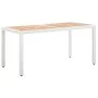 Gartenmöbel-Set, 7-teilig, aus weißem Kunst-Rattan. von , Gartensets - Ref: Foro24-45997, Preis: 824,92 €, Rabatt: %