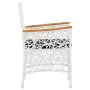 7-piece white synthetic rattan garden dining set by , Garden sets - Ref: Foro24-45997, Price: 824,92 €, Discount: %