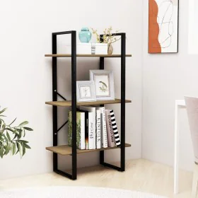 Solid pine wood storage shelf 60x30x105 cm by , Bookcases and shelves - Ref: Foro24-806515, Price: 61,92 €, Discount: %