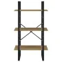 Solid pine wood storage shelf 60x30x105 cm by , Bookcases and shelves - Ref: Foro24-806515, Price: 61,88 €, Discount: %