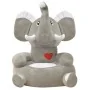 Plush chair for children, gray elephant by , Chairs and high chairs for children - Ref: Foro24-80159, Price: 60,19 €, Discoun...