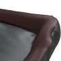 Cama para perros de cuero sintético negro y marrón 80x68x23 cm de , Camas para perros - Ref: Foro24-171241, Precio: 56,94 €, ...
