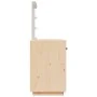 Massivholz-Schminktisch mit LED-Beleuchtung aus Kiefernholz 95x50x133,5 cm. von , Schlafzimmerkommoden - Ref: Foro24-820092, ...