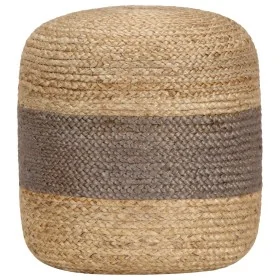 Handgefertigtes graues Pouf aus Jute, 40x45 cm. von , Osmanen - Ref: Foro24-248077, Preis: 68,33 €, Rabatt: %