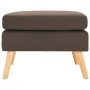 Brauner Stoff-Fußhocker von , Osmanen - Ref: Foro24-288735, Preis: 72,95 €, Rabatt: %