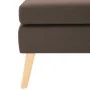 Brauner Stoff-Fußhocker von , Osmanen - Ref: Foro24-288735, Preis: 72,95 €, Rabatt: %