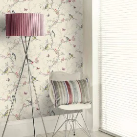 DUTCH WALLCOVERINGS Tapete Phoebe beige von , Bemaltes Papier - Ref: Foro24-442562, Preis: 31,59 €, Rabatt: %