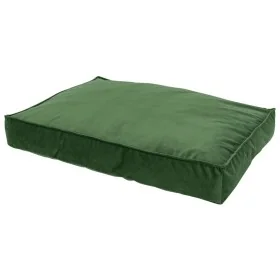 Madison Velvet Green Dog Bed 100x70x15 cm by , Beds for dogs - Ref: Foro24-444467, Price: 95,40 €, Discount: %
