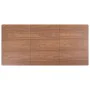 Brown MDF dining table 180x90x75 cm by , Kitchen and dining tables - Ref: Foro24-281568, Price: 210,25 €, Discount: %