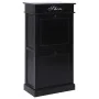 Mueble zapatero de madera de Paulownia negro 50x28x98 cm de , Zapateros y organizadores de calzado - Ref: Foro24-284092, Prec...